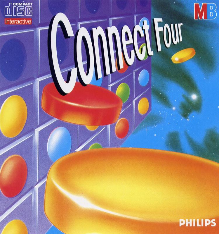 Connect Four box art for CD-i